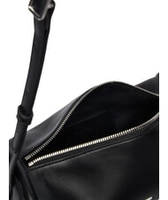 CALVIN KLEIN BOLD CK Handtasche mit Schulterriemen Schwarz/Wei&szlig; - Damentaschen - 4