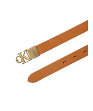 CALVIN KLEIN CK HARDWARE Wendbarer Lederg&uuml;rtel Argan&ouml;l / K&ouml;stliches Antik&ouml;l - G&uuml;rtel - 2