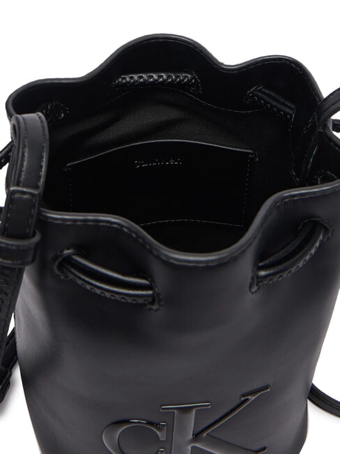 BOLD CK Mini-Beuteltasche auf Schwarz - Damentaschen
