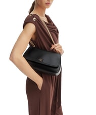 CALVIN KLEIN CK CONVERTIBLE Schultertasche / Umh&auml;ngetasche auf Schwarz - Damentaschen - 2
