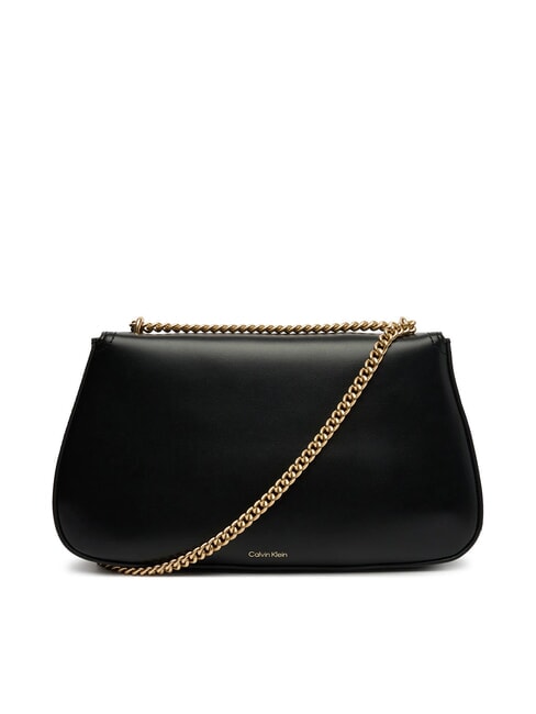 CK CONVERTIBLE Schultertasche / Umh&auml;ngetasche auf Schwarz - Damentaschen