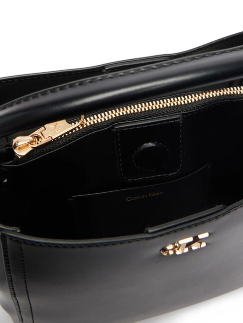 CK CONVERTIBLE Mini-Beuteltasche mit Schultergurt Schwarz - Damentaschen