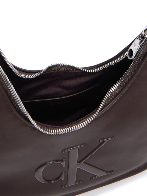 BOLD CK Schultertasche mit Schultergurt k&ouml;stliches/antikes Silber - Damentaschen
