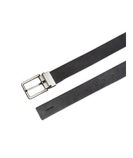 CALVIN KLEIN WARMTH BUCKLE Lederg&uuml;rtel schwarz/ck dunkelbraun/geb&uuml;rstet n - G&uuml;rtel - 2