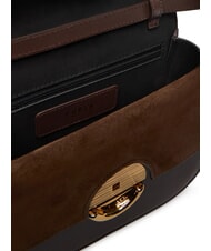 FURLA SFERA Mini-Umh&auml;ngetasche aus Leder Schokolade - Damentaschen - 4