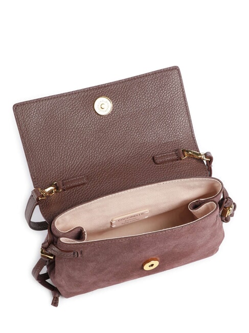 THESS SUEDE BIM Mini-Schultertasche Beere - Damentaschen