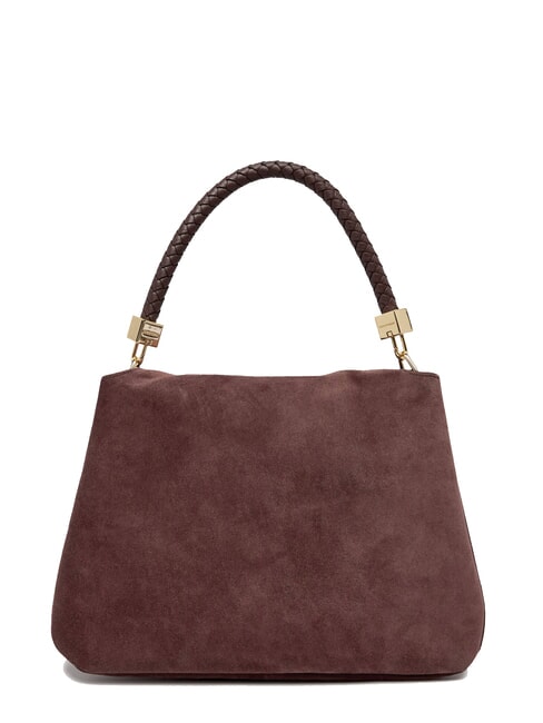 TIGGY SUEDE BIM Schultertasche mit Schultergurt Beere - Damentaschen