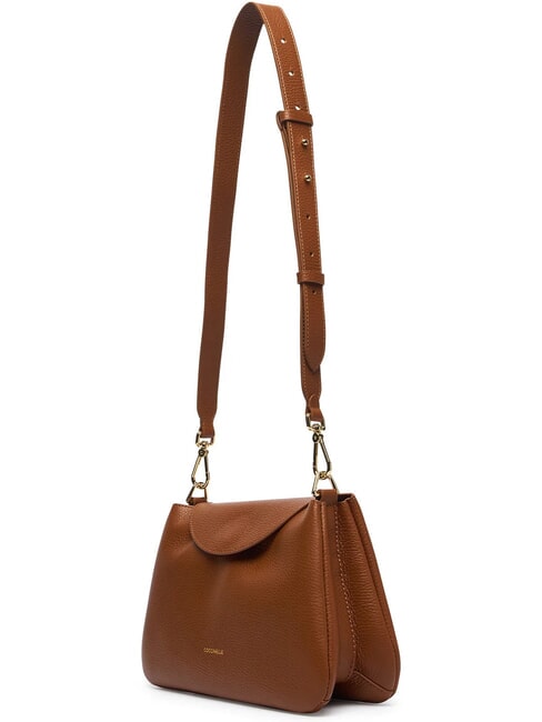TIGGY Handtasche mit Schulterriemen Cognac - Damentaschen