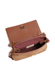 COCCINELLE THESS SUEDE BIM Mini-Schultertasche Cognac - Damentaschen - 4