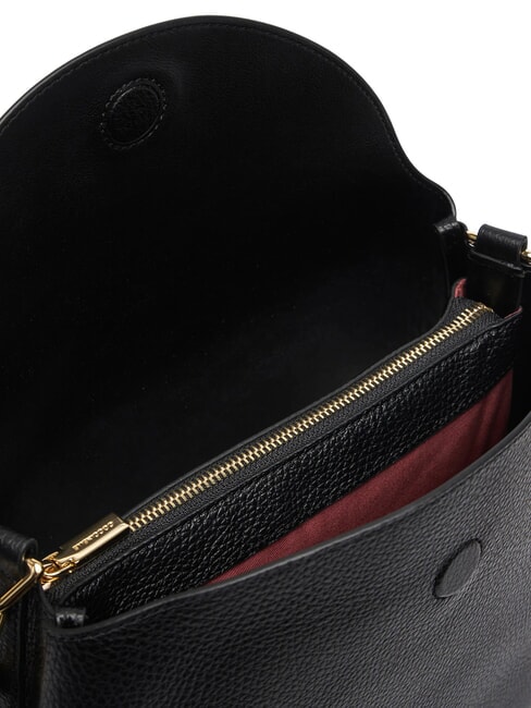 TIGGY Schultertasche mit Schultergurt Schwarz - Damentaschen