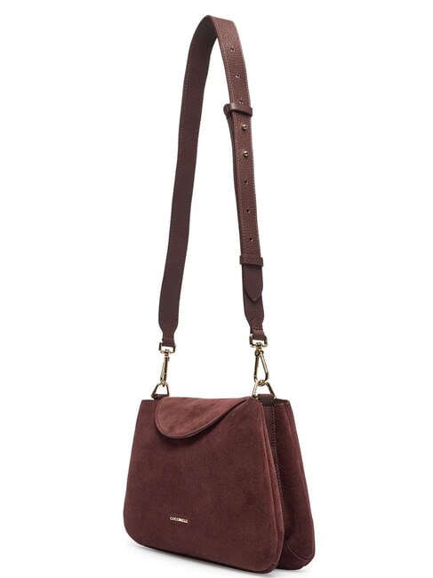 TIGGY SUEDE BIM Handtasche mit Schulterriemen Beere - Damentaschen
