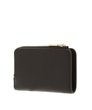COCCINELLE METALLIC SOFT Kleine Geldb&ouml;rse aus Leder Dreck - Brieftaschen Damen - 3
