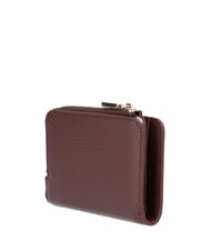 COCCINELLE METALLIC SOFT Kleine Geldb&ouml;rse aus Leder Beere - Brieftaschen Damen - 3