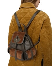 COCCINELLE MAVERY PO.WA.C Rucksack Schlamm/Fangzahn/Kenntnisse - Damentaschen - 2