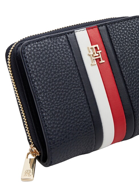 TH ICON Mittelgro&szlig;e Geldb&ouml;rse, genarbt Raum blau - Brieftaschen Damen