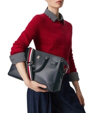 TOMMY HILFIGER TH JOY Gro&szlig;e Handtasche mit abnehmbarem Schultergurt Raum blau - Damentaschen - 2