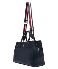 TOMMY HILFIGER TH JOY Gro&szlig;e Handtasche mit abnehmbarem Schultergurt Raum blau - Damentaschen - 4