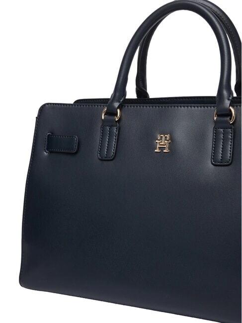 TH JOY Gro&szlig;e Handtasche mit abnehmbarem Schultergurt Raum blau - Damentaschen