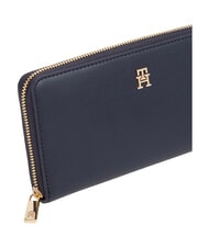 TOMMY HILFIGER TH ICON Rei&szlig;verschluss-Geldb&ouml;rse Raum blau - Brieftaschen Damen - 4