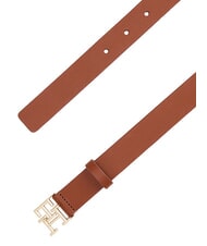 TOMMY HILFIGER TH LOGO Lederg&uuml;rtel - G&uuml;rtel