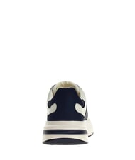 GUESS ELBA Turnschuhe Wei&szlig;, Marineblau - Herrenschuhe - 3