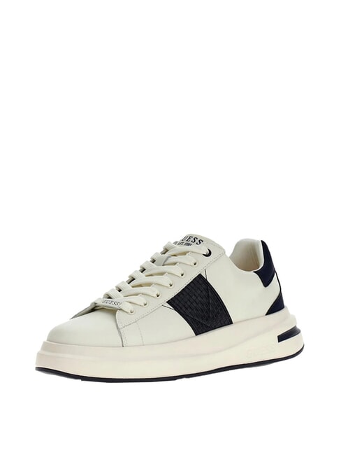 ELBA Turnschuhe Wei&szlig;, Marineblau - Herrenschuhe
