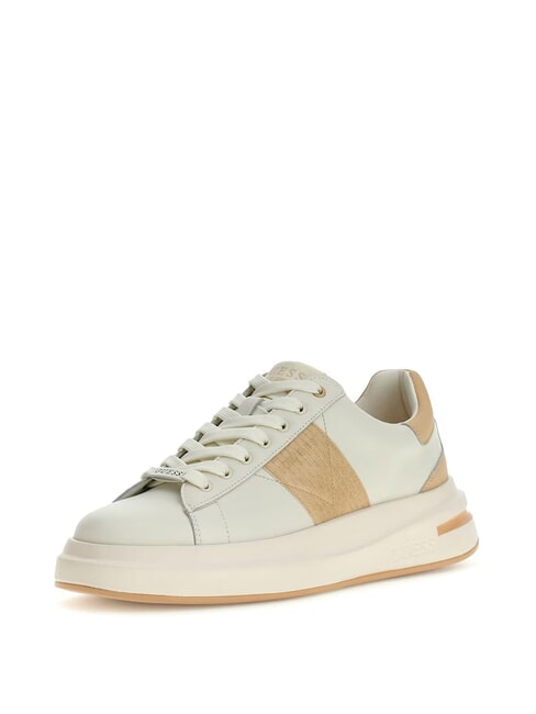 ELBA Turnschuhe wei&szlig; beige - Herrenschuhe