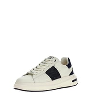 GUESS ELBA Turnschuhe Wei&szlig;, Marineblau - Herrenschuhe - 2