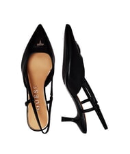GUESS YANNO2 Lederdekollet&eacute; mit 5,8 cm hohem Absatz SCHWARZ - Damenschuhe - 3