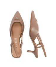 GUESS YANNO2 Lederdekollet&eacute; mit 5,8 cm hohem Absatz Nackt - Damenschuhe - 3