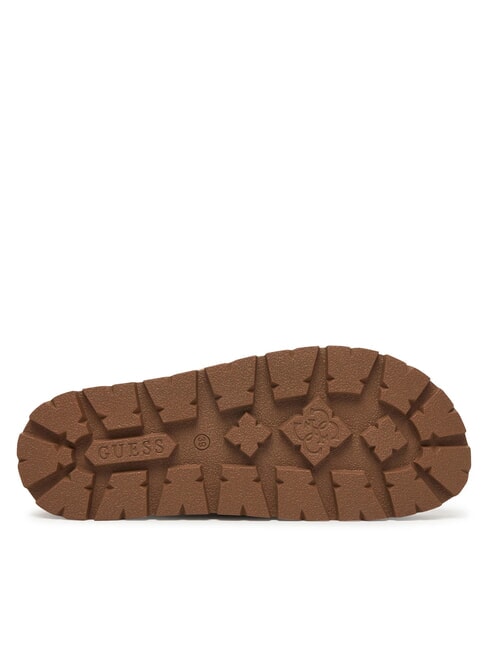FAXON2 6,5 cm Keilsandalen Beige / Braun - Damenschuhe