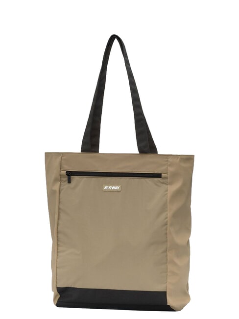 ELLIANT Einkaufstasche mit Tasche beige khaki - Damentaschen