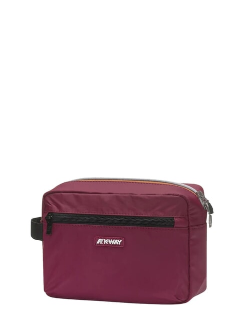 DEMU Nylon-Kosmetiketui rot dunkel - Beauty-Case