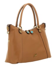 GABS THAMARA PLUS Mittelgro&szlig;e Schultertasche aus Leder L&ouml;we/Gams - Damentaschen - 3