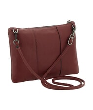 GABS BEYONCE Mittelgro&szlig;e Lederclutch mit Schulterriemen Kardinal - Damentaschen - 3