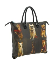 GABS G3 PLUS Mittlere Einkaufstasche, wandelbar weltweit Hunde grau - Damentaschen - 5