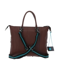 GABS G3 PLUS Mittlere Einkaufstasche, wandelbar dunkles Leder - Damentaschen - 3