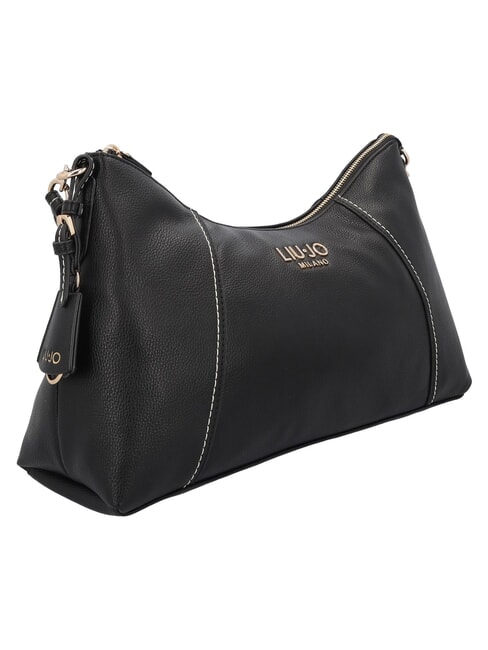 TREPIDA Schultertasche mit Schultergurt SCHWARZ - Damentaschen