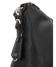 LIUJO TREPIDA Schultertasche mit Schultergurt SCHWARZ - Damentaschen - 5