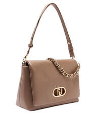 LIUJO LAPUFFY Schultertasche mit Schultergurt Mokka - Damentaschen - 3
