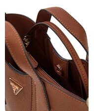 GUESS DARCY Handtasche mit Schulterriemen COGNAC - Damentaschen - 4