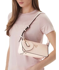 GUESS ISOBEL Mini-Schultertasche hellrosa - Damentaschen - 2