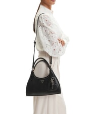 GUESS ISOBEL Schultertasche mit Schultergurt SCHWARZ - Damentaschen - 2
