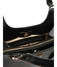 GUESS ISOBEL Schultertasche mit Schultergurt SCHWARZ - Damentaschen - 5