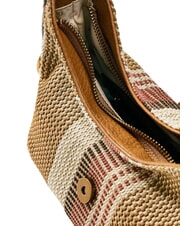GUESS CAMDEN S Umh&auml;ngetasche COGNAC MULTI - Damentaschen - 3