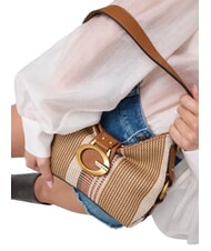 GUESS CAMDEN S Umh&auml;ngetasche COGNAC MULTI - Damentaschen - 4