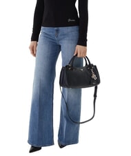 GUESS EVIE Handtasche mit abnehmbarem Schultergurt SCHWARZ - Damentaschen - 2