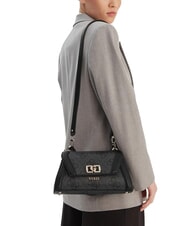 GUESS KARNILLA Schultertasche mit Schultergurt Kohle - Damentaschen - 2