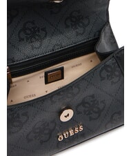 GUESS KARNILLA Schultertasche mit Schultergurt Kohle - Damentaschen - 4