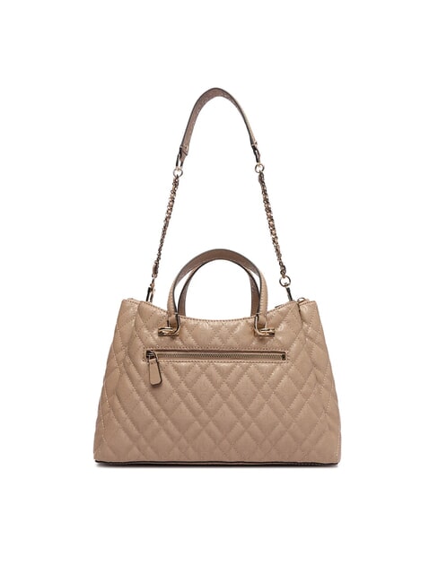ISEMAY Handtasche mit Schulterriemen blasser Mokka - Damentaschen